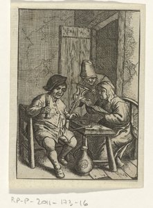 情侣桌旁的提琴手
音乐会 作者 Adriaen van Ostade（复制后）
