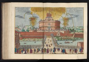 天使城堡的焰火
Prospectus del Castello e Ponte Sant