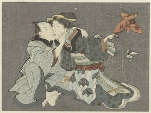 接吻情侣
雷克和土蜘蛛（系列名称） 作者 无名氏