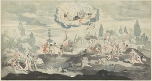 太阳神阿波罗驾着他的战车划过天空 作者 约翰·泰勒