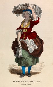1774年的一个奶油商人--私人收藏品 作者 匿名匿名