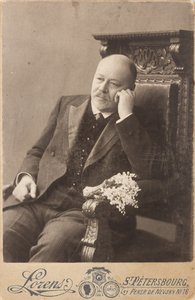 Anatoli Liadov - 作曲家 Anatoly Konstantinovich Lyadov (1855-1914) 的肖像 - 匿名。 照片 作者 匿名匿名
