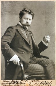 阿瑟-尼基什--指挥家阿瑟-尼基什（1855-1922）的肖像--匿名。照片 作者 匿名匿名