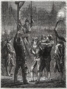 法夫拉斯侯爵托马斯-德-马赫（1744-1790）被处决 - 巴黎，2月19日 作者 匿名匿名