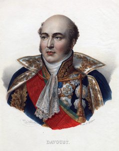 路易-尼古拉（Louis-Nicolas）-达武特（1770-1823），法国元帅 - 佚名 - 1835年 - 石版画，水彩画 - 32x24 - 私人收藏 作者 匿名匿名