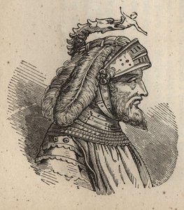 卢奇诺-维斯康蒂(condottiere) - 卢奇诺-维斯康蒂 - 卢奇诺 - 1287-1349 - 雕刻 作者 匿名匿名