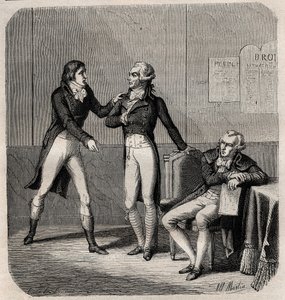 Maximilien Robespierre - Louis de Saint Just (Saint-Just 作者 匿名匿名