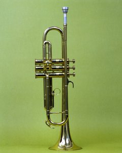 乐器：小号。1990. 作者 匿名匿名