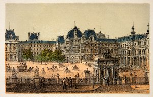 Paris 1874: The new Louvre, Private Collection 作者 匿名匿名