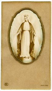 Pious image: The Virgin Mary (print) 作者 匿名匿名