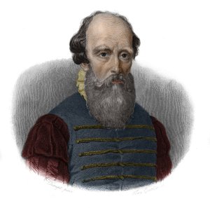伯纳德-帕利西（1510-1589）的肖像，载于 "有用的人的肖像和历史：所有国家和所有条件下的男人和女人，他们获得了对人的认可的权利"，由蒙顿和富兰克林协会于1月出版和宣传。 作者 匿名匿名
