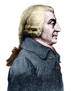 Portrait of Adam Smith (1723 - 1790), Scottish philosopher and economist. 作者 匿名匿名