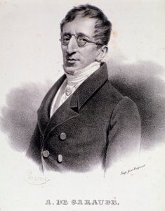 Portrait of Alexis de Garaude (1779-1852) french composer. 19th century. 作者 匿名匿名