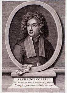 Portrait of Arcangelo Corelli (engraving) 作者 匿名匿名