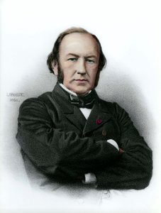 克劳德-伯纳德（1813 - 1878）法国生理学家的肖像。 作者 匿名匿名