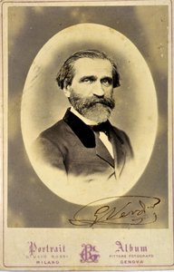 Portrait of Giuseppe Verdi (1813-1901), Italian composer. circa 1850.Privately collection.Milan 作者 匿名匿名
