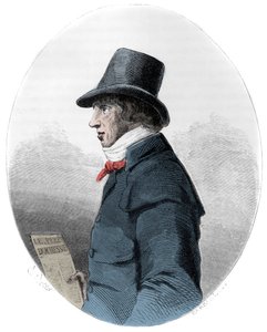 Jacques-Rene Hebert（1757-1794）法国记者和政治家的肖像 - Jacques Rene Hebert（1757-1794）法国记者和政治家的肖像 - 1863年Dupray de La Maherie的《红皮书--法国的埃查法德史》中的雕刻 - 作者 匿名匿名