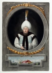 Portrait of Sultan Mustafa III (1717-1774) (Moustafa, Moustapha) par Anonymous 作者 匿名匿名
