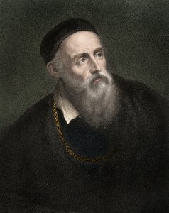 提香的肖像（1490-1576），威尼斯画家Tiziano Vecellio 作者 匿名匿名