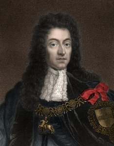 奥兰治亲王威廉三世（1650 -1702）的肖像，又称英格兰国王威廉三世、苏格兰和爱尔兰国王威廉二世--威廉三世，奥兰治威廉的肖像（1650-1702）。 作者 匿名匿名