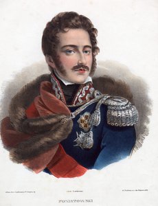 Jozef Poniatowski王子 - 佚名 - 1835年 - 石版画，水彩画 - 32x24 - 私人收藏 作者 匿名匿名