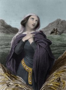 Saint Adelaide or Adelaide of Burgundy (931-999) - Adelaide of Italy - also called Adelaide of Burgundy - in “””” The Saintes Femmes”””. 1852.””
