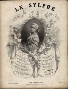 两幕歌剧 "Sylphe "的乐谱，由圣乔治先生作词，路易-克拉皮松先生作曲，1808-1866年私人收藏。 作者 匿名匿名
