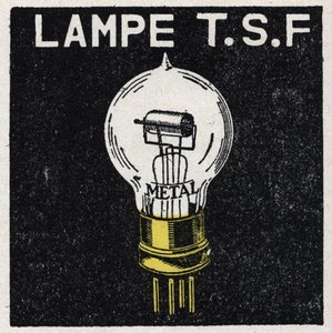 T.S.F.: T.S.F.灯 1925年的匿名插图。私人收藏。 作者 匿名匿名