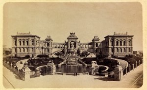 1885-1890年左右的马赛市及其周边地区。隆尚宫（美术博物馆），私人收藏 作者 匿名匿名