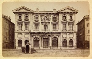 1885-1890年左右的马赛市及其周边地区：市政厅，私人收藏 作者 匿名匿名