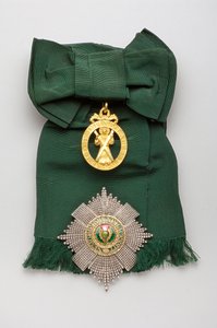 United Kingdom - Order of the Thistle - Top: Badge, prescription model, made by John James Eddington (London) 作者 匿名匿名