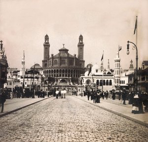 Universal Exposition of 1900 - Exposition Universelle de 1900 in Paris: Le Trocadero - private collection 作者 匿名匿名