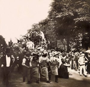 Universal Exposition of 1900 - Exposition Universelle de 1900 in Paris: The fete of horticulture - private collection 作者 匿名匿名