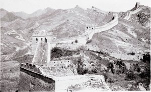 中国长城景观 20世纪初的照片 - 私人收藏 作者 匿名匿名