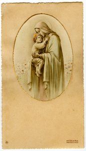 Virgin with child (engraving) 作者 匿名匿名