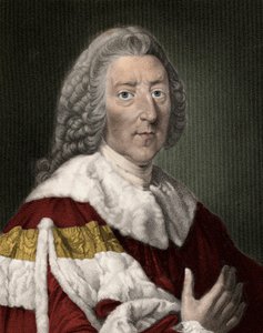老威廉-皮特(1708-1778)，英国政治家 - 老威廉-皮特，查塔姆第一伯爵 作者 匿名匿名