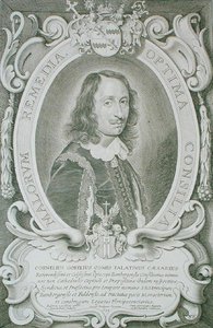 科尼利厄斯-戈贝尔（1611-165？），摘自《画中人肖像》，由佩特鲁斯-德-约德刻制，1706年出版（雕刻）。