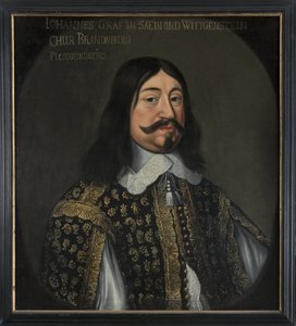 Jean VIII comte de Sayn Wittgenstein Hohenstein - Portrait of John VIII (1601-1657), Count of Sayn-Wittgenstein-Hohenstein, by Hulle, Anselm van, after (1601-after 1674). Oil on canvas. Dimension : 73x64 cm. Nationalmuseum Stockholm