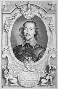 Otto von Guericke（1602-86）来自“杰出人物肖像”，1706年出版
