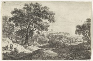 有村庄的丘陵景观
风景（系列名称） 作者 安东尼滑铁卢