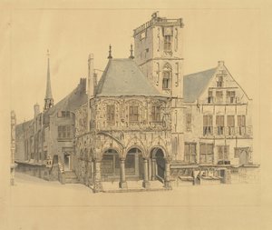 阿姆斯特丹老市政厅，1641 年 作者 安东尼·范登博斯