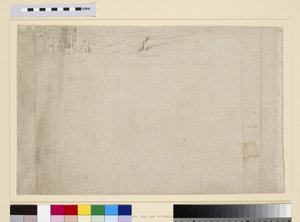 兰贝斯，来自&39;伦敦全景&39;，1544年（钢笔墨水和铅笔在纸上） 作者 安东尼·范·登·温加德