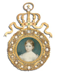 维多利亚女王小时候，1825年 作者 安东尼·斯图尔特