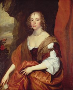 贝德福德伯爵夫人安妮·卡尔（Anne Carr），22岁， 作者 安东尼·范·戴克