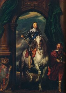 查理一世（1600-1649）与圣安东尼（M de St Antoine），1633年，1913年 作者 安东尼·范·戴克