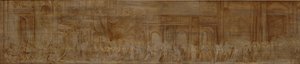 查理一世和吊袜带骑士们的游行，1638年 作者 安东尼·范·戴克