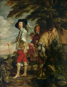英格兰国王查尔斯一世（1600-49）狩猎，1635年