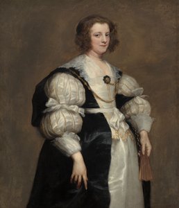 风扇女士，c.1628