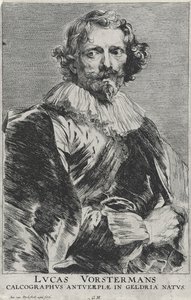 卢卡斯·沃斯特曼（Lucas Vosterman），1628年至1632年（刻有纸的蚀刻纸） 作者 安东尼·范·戴克