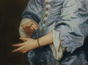 Marie Ruthven，Lady van Dyck，c.1639 作者 安东尼·范·戴克